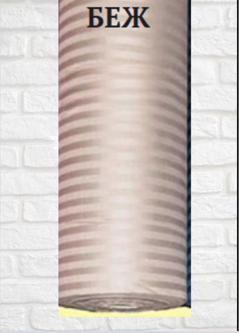 Комплекти постільної білизни євро 200x220 см бавовняна сатин страйп в полоску однотоннна якісна Бежевий No Brand (327890391)