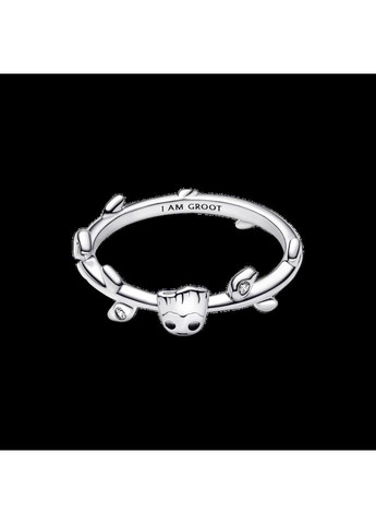 Серебряное кольцо Пандора "Грусть и листья" Часовые Галактики 192566C01 Kabluchka (355347054)