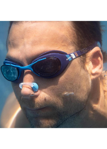 Зажим для носа для плавания серый/оранжевый Nabaiji (366029595)