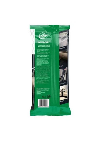 Серветки очисні для салону INTERIOR 1 WIPES, 24 шт Turtle Wax (360874614)