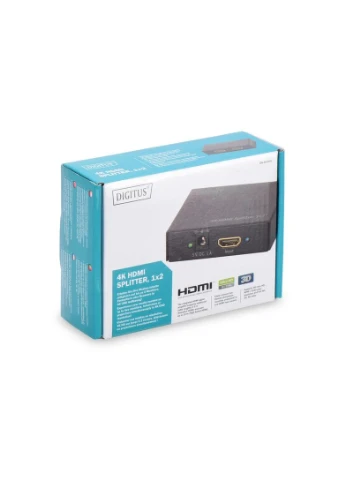 Подовжувач 4K HDMI Splitter, 2-port Digitus (394526000)