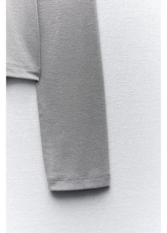 Кофта жіноча сіра розмір М No Brand (366223433)