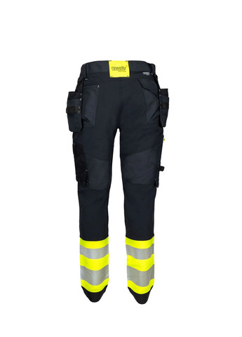 Робочі штани Hi-Vis Stretch Plus (Розмір ) поліестер+бавовна (41319) REWELLY (317755193)