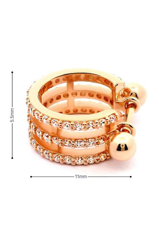 Золота сережка-кафа (з40081) IRIJ (331016838)