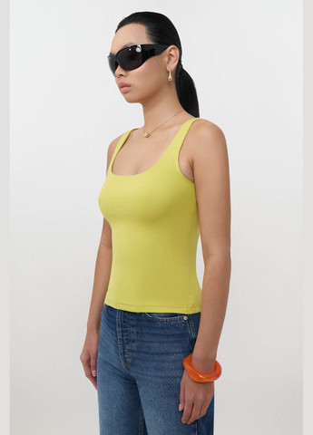 Майка салатового цвета FLOW — 313820978