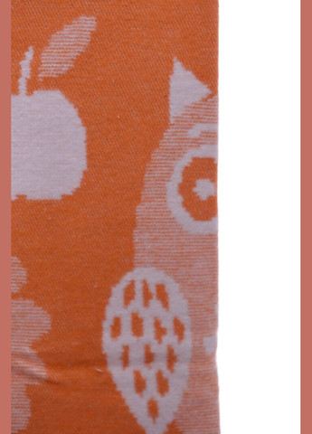 Ковдра байка Совушка 100*140 см оранжева (42297) BABYKROHA (303924591)