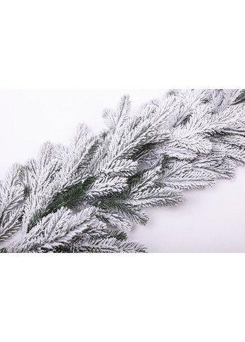 Хвойна лита гірлянда 2 м засніжені гілки ялинки TD-BRNCHSN2 LUGI (370373769)