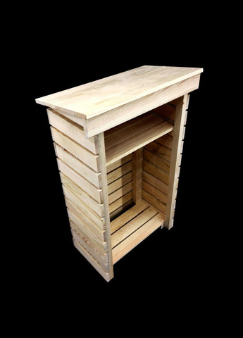 Дровница деревянная из дерева Слайго 70 бланже (ДРВ-700701) No Brand (328960573)