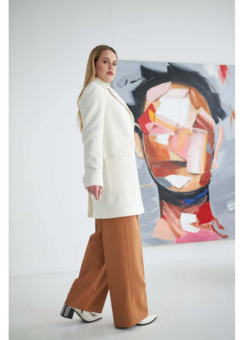 Белое демисезонное Женское пальто Origa