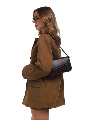 Сумка клатч через плече жіноча шкіряна сумочка для телефону середня Бордовий 35630 The Wings (336889540)