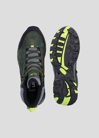 Зеленые демисезонные зеленые треккинговые ботинки melnick mid trekking shoes wp CMP