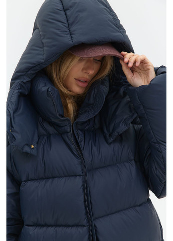 Синий зимний Пуховик Twice