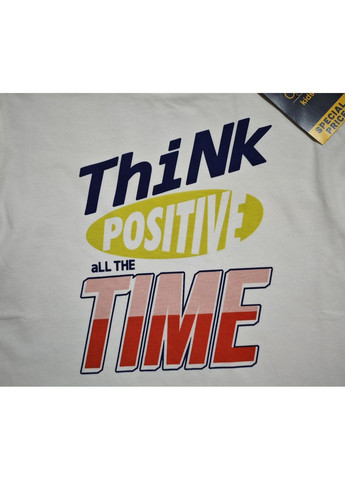 Белый демисезонный повседневный лонгслив OVS с надписями