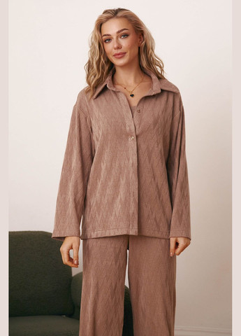 Коричневая домашний рубашка Seventeen