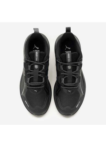 Черные черные всесезонные кроссовки black 310095-01 Puma reflect lite trail ptx running shoes