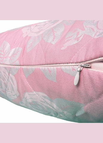 Чохол на подушку на застібці 50х70 см Рожевий No Brand (325864701)