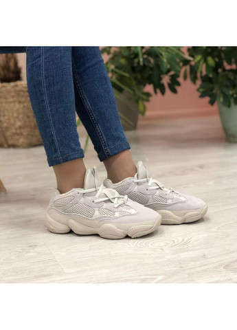 КРОССОВКИ ЖЕНСКИЕ ADIDAS YEEZY BOOST 500 BLUSH 3 АДИДАС ИЗИ БУСТ No Brand бежевые зима (368859542)