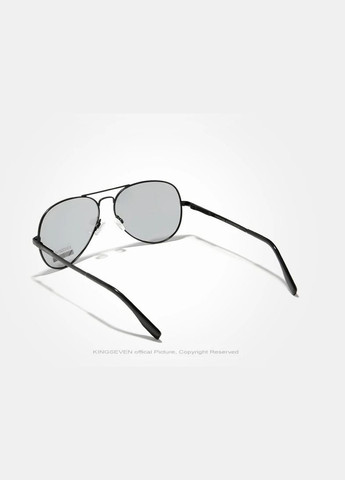Мужские фотохромные солнцезащитные очки N7735 Black Photochromic KINGSEVEN (303110860)