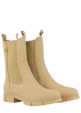 Шкіряні бежеві челсі Jolana & Fenena Urban Chelsea High 5000 (329687769)