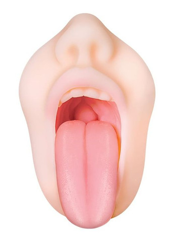 Мастурбатор рот з язиком, 16.5 см Zero Tolerance (361670281)