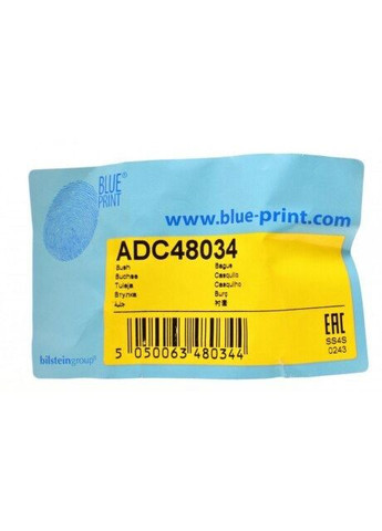 Втулка стабілізатора передн. Mitsubishi L200 III 4x4 -11 (вир-во ) Blue Print (345784004)