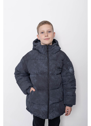 Комбінована зимня куртка т сірий Cvetkov Брайен