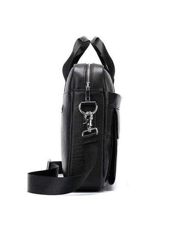 Чоловіча сумка для ноутбука Vintage із відділенням на блискавці чорна (sku_14678) No Brand (328922798)