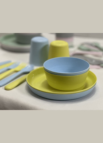 Набор детских мисок. 6 шт IKEA (322998755)
