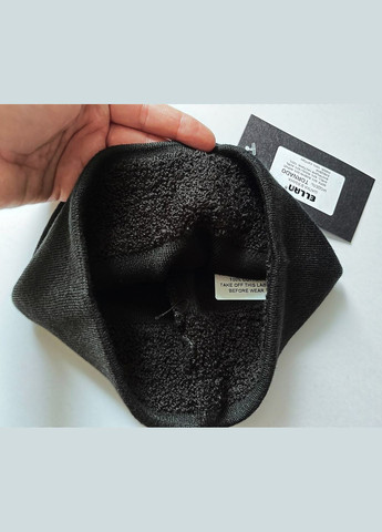 Мужская черная демисезонная шапка бини Tornado Ellan (315931053)