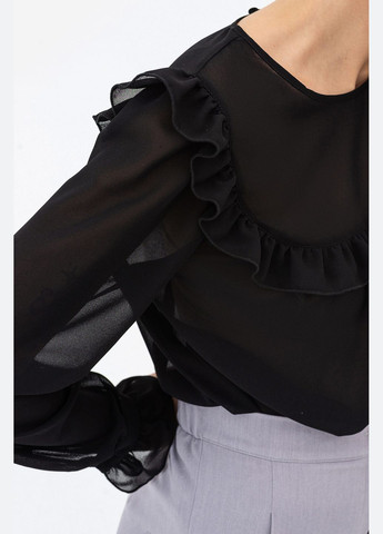 Черная демисезонная блуза elison Garne