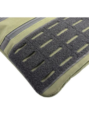 Мужская сумка через плечо, RoKit Olive Black M с патч панелью, Мужская сумка через плечо под патчи. HardKIT 9377274-HK (370140803)