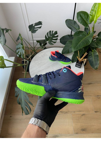Темно-синій Осінні кросівки чоловічі nike kyrie 7 anime | найк кайрі 7 аніме темно-сині No Brand