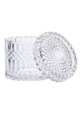 Цукерниця з кришкою я кругла скляна HP-4-100 Yiwu (353501980)