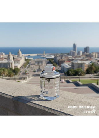 Біла прозора пляшка 2200мл для спорту. No Brand (314709896)