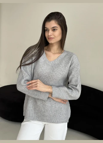 Темно-серый джемпер 256 темно-серый MarSe
