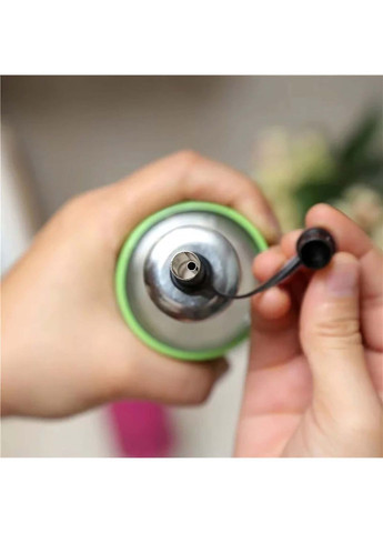 Диспенсер дозатор для масла уксуса соуса стеклянная бутылка с дозатором с стильной цветной накладкой 300 мл Kitchen Master (350883978)