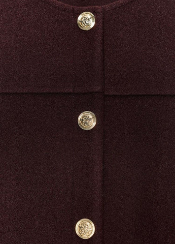 Бордовая демисезонная куртка Zara