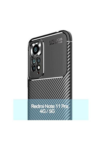 Протиударний чохол для Redmi Note 11 Pro Чорний бампер Xiaomi (363196783)