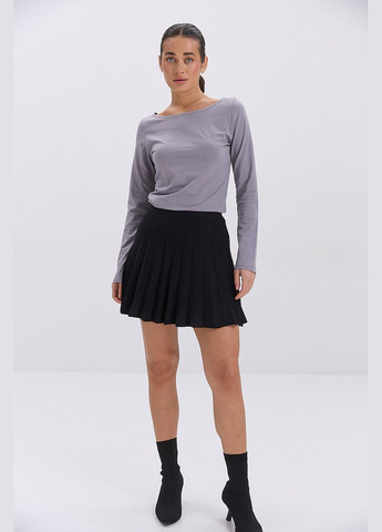 Жіночий лонгслів з широкою горловиною Arjen (300513957)