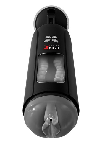 Мастурбатор вагина в колбе автоматический PDX на присоске, с голосом,, 24.5 см Pipedream (362047737)