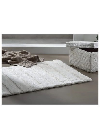 Коврик для ванной Megan, белый, 65х55х1.6 см (23580) (00000027712) Kela Megan, білий, 65х55х1.6 см (23580) (366694916)