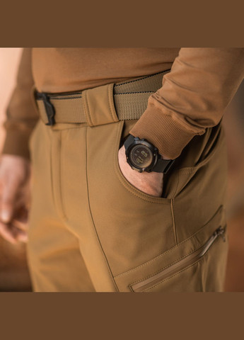 Штани Soft Shell Winter Coyote (2XL) M-TAC (303410653)