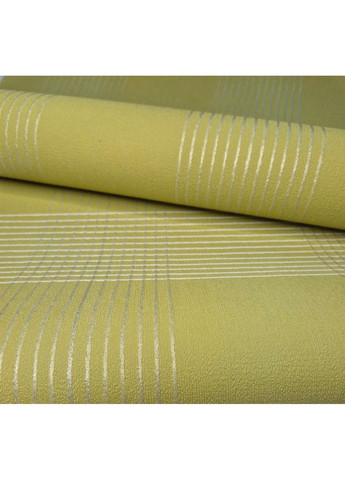 Обои виниловые 10.5 × 0.53 м 6615-40, Салатовые с геометрическим узором, для кухни, прихожей, гостиной MARBURG (340275545)