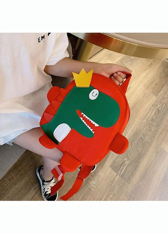 Детский рюкзак красный с динозавром КиП (270016479)