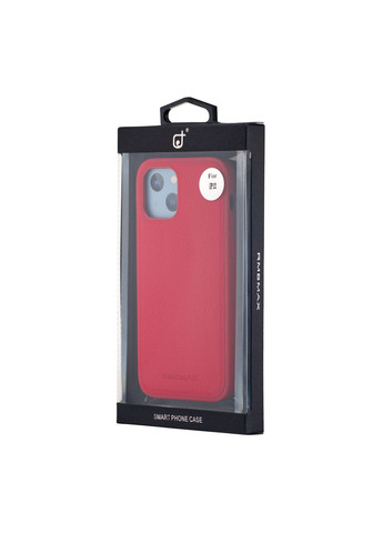 Чохол Jinduka Leather with MagSafe Red Case iPhone 12 (297453699)