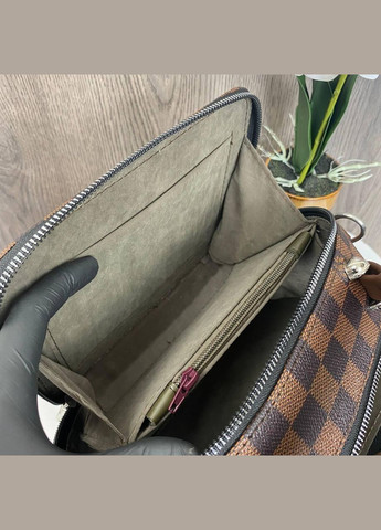 Женская мини сумочка клатч из экокожи с плечевым ремнем и геометрическим узором клетка (sku_1063К) No Brand (330576791)