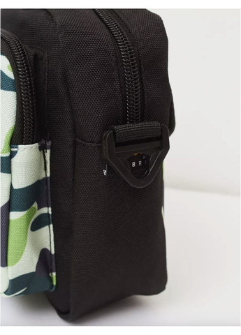 Сумка через плечо, унисекс, зеленый с двумя ремешками в комплекте(Черный, Цветной). No Brand Мессенджер (322640241)