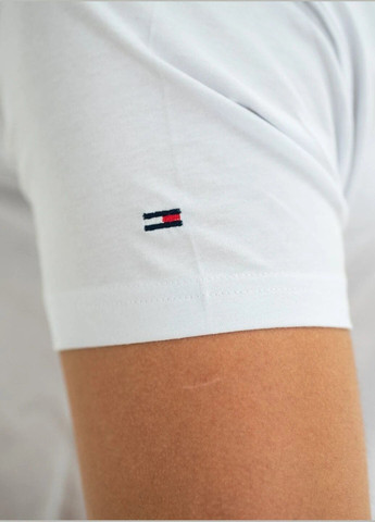 Белая футболка мужская с коротким рукавом Tommy Hilfiger New York