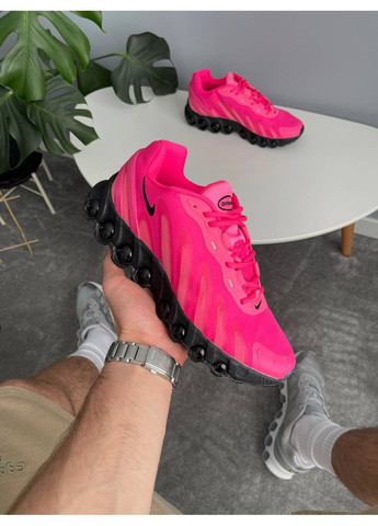 Рожеві Осінні кросівки чоловічі і жіночі nike air max dn8 pink black | найк еір макс дн8 рожеві No Brand
