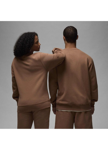 Світшот унісекс Wordmark Fleece Crew-Neck Sweatshirt Brown Air Jordan (364662607)